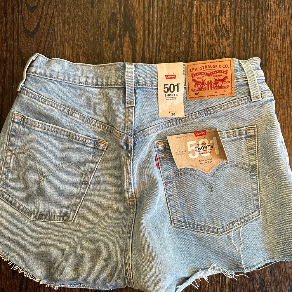 Levi 501 Jean shorts - NWT